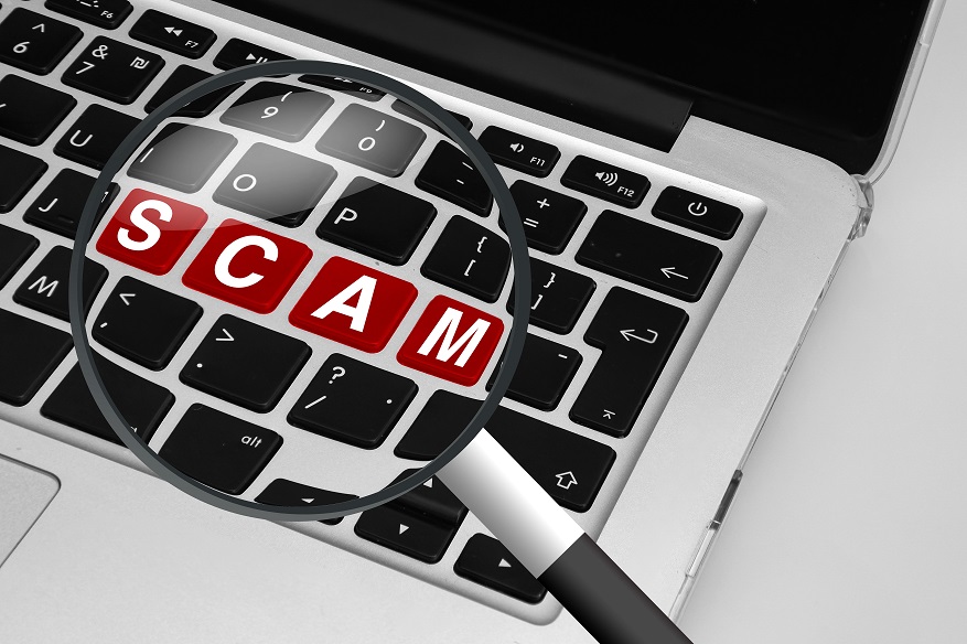 SCAM on a keyboard