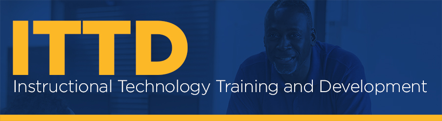 ittd-small-header.jpg, ITTD, Instructional Technology Training and Development